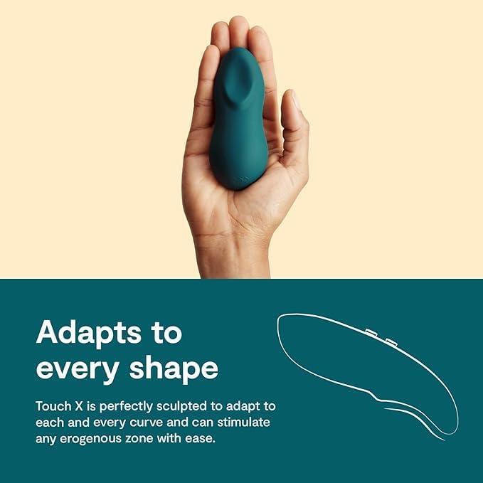 imageWeVibe Touch X Lay On Vibrator Vibrating Mini Bullet Sex Toys for Women Clitoral Stimulator Personal Massager 8 Intensity Levels amp 7 Vibration Modes Adult Toys amp Sexual Pleasure Tools Green