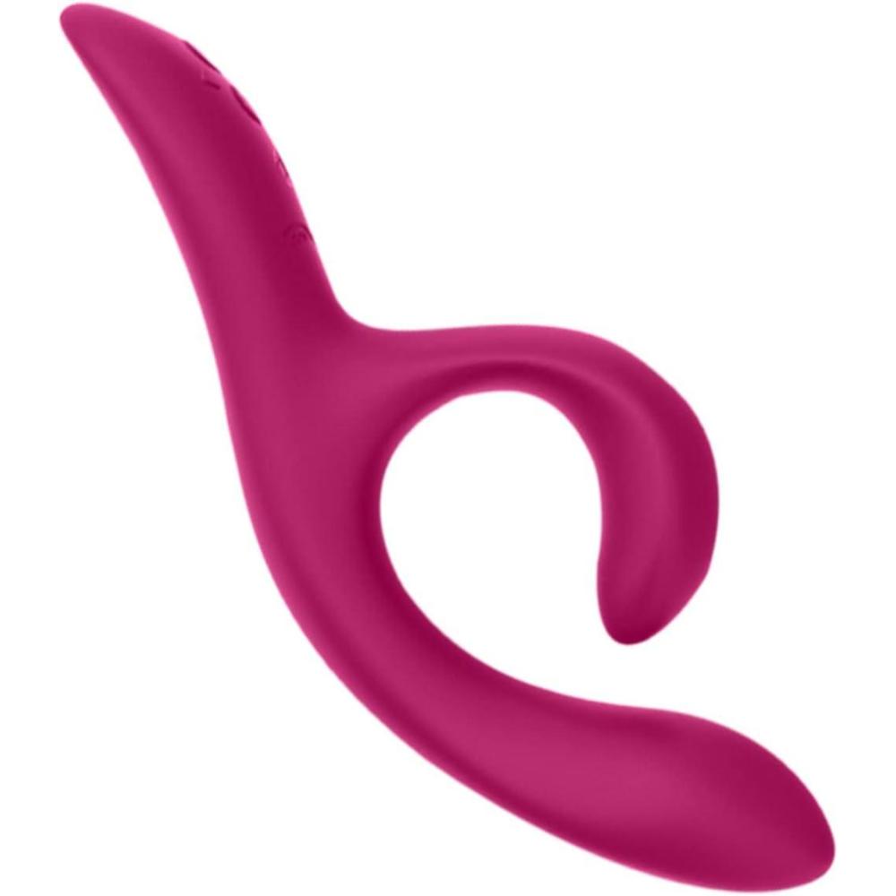 imageWeVibe Nova 2 Dual Rabbit Vibrator for Women Dildo Vibrator Adult Sex Toy Female Clitoral Stimulator G Spot Massager with 10 Vibration Modes Remote App Control Sex Toy for Couples BlueFuchsia