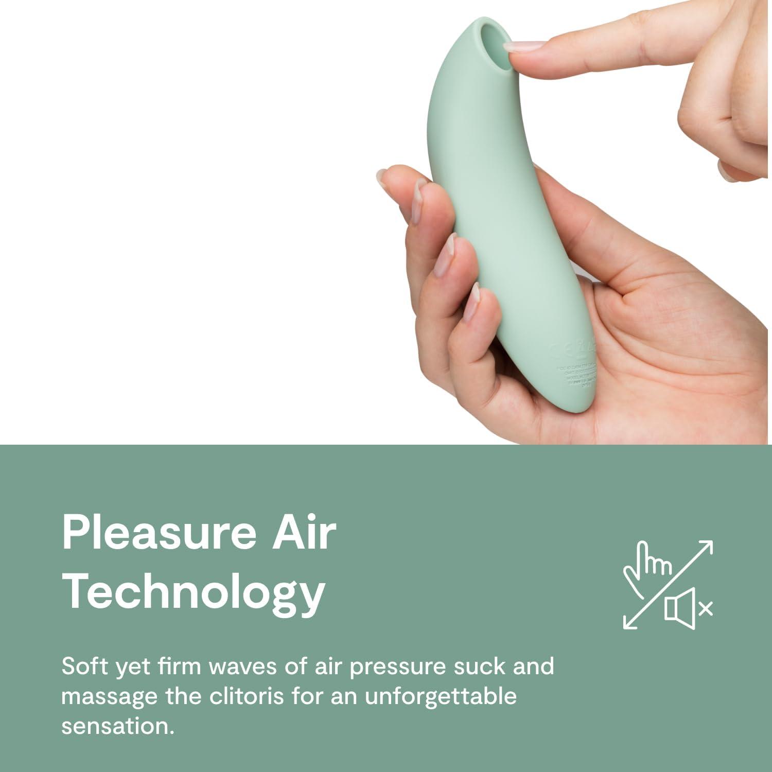 imageWeVibe Melt 2 Clitoris Vibrator Clitoral Stimulator Adult Sex Toys for Women Clit Sucker Female Personal Massager App Control Suction Masturbator 12 Intensities amp 6 Sucking Patterns Sage