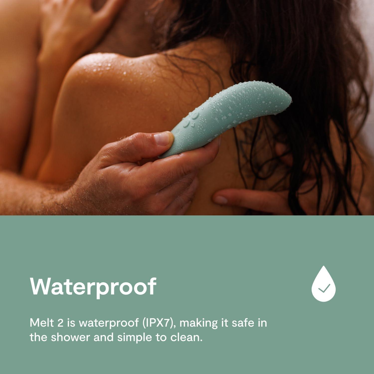 imageWeVibe Melt 2 Clitoris Vibrator Clitoral Stimulator Adult Sex Toys for Women Clit Sucker Female Personal Massager App Control Suction Masturbator 12 Intensities amp 6 Sucking Patterns Sage
