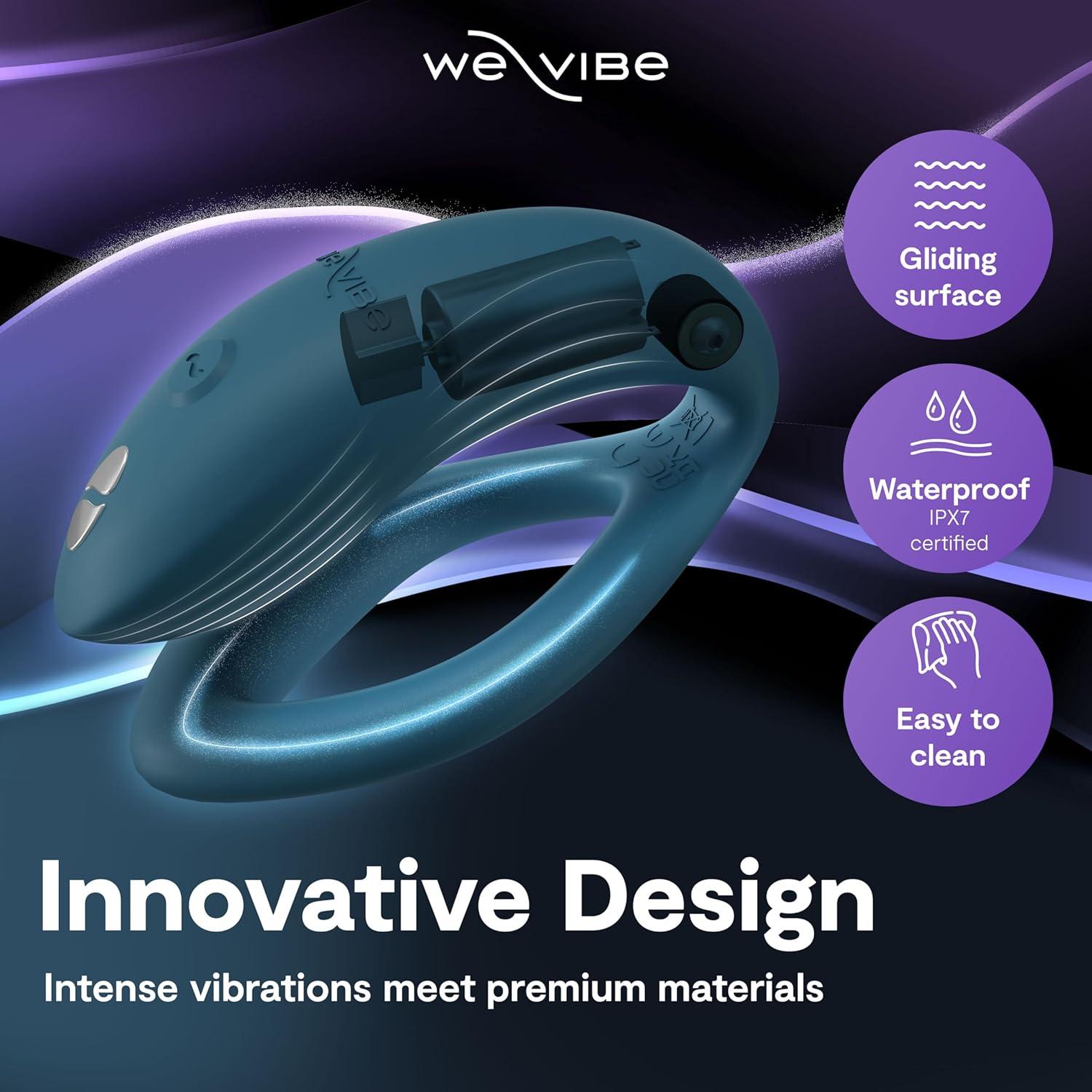 imageWeVibe Sync O Couples Vibrator Wearable Remote Control Vibrating Adult Toys 10 Vibrations App Controlled G Spot amp Clitoral Stimulator Vibrators for Women Massager Sex Toy Velvet GreenVelvet Green
