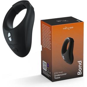We-Vibe Bond Wearable Cock Ring Vibrator Sex Toy | Vibrating Penis Ring | App & Remote Controlled | Powerful Male Vibrator with 2 Sizes & Custom Fit | Adult Sex Toys Gifts for Men and Couples