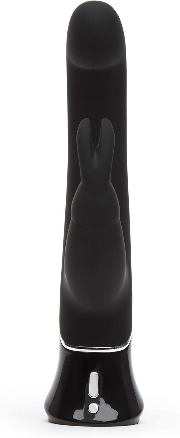 imageFifty Shades of Grey Greedy Girl Rabbit Vibrator 55 Inch Silicone G Spot Vibrator for Women Vibrating Dildo Dual Stimulation Adult Sex Toy Waterproof Personal Massager Gifts for Women Black