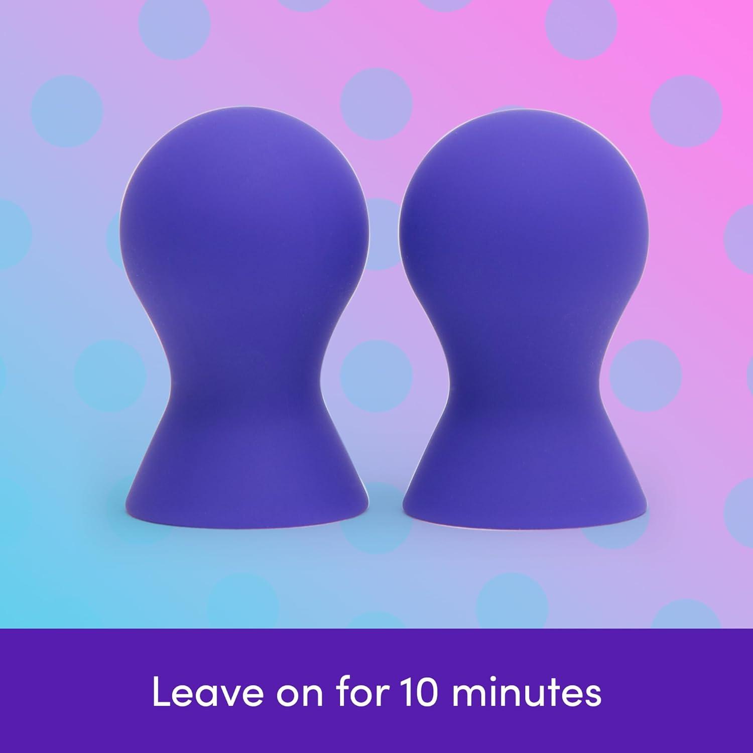 imageLovehoney Color Changing Nipple Suckers Silicone Nipple Sucking Toys BDSM Beginner Sex Toy Gifts for Women Vacuum Cupping Breast Stimulation Suction Cups Couples Adult Sex GamesPurple