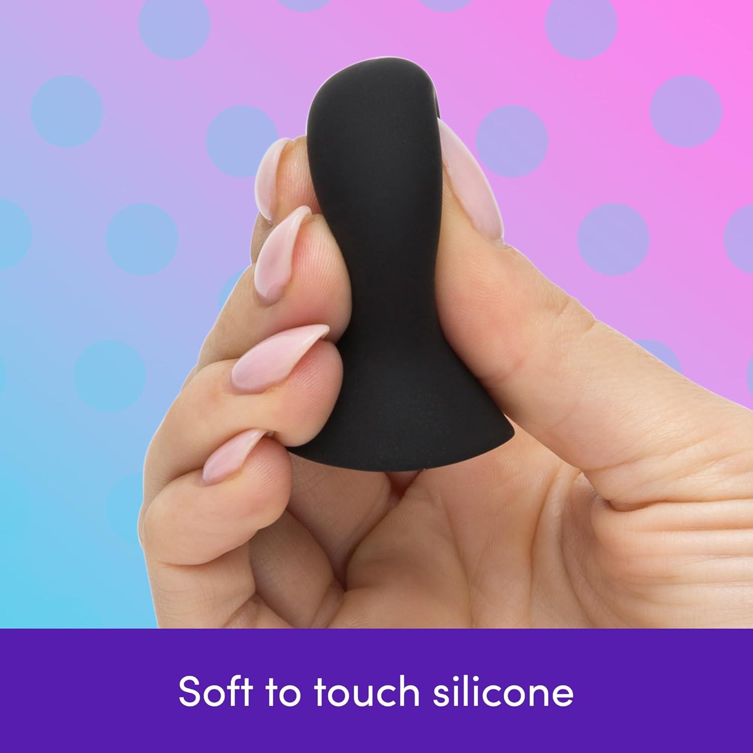 imageLovehoney Color Changing Nipple Suckers Silicone Nipple Sucking Toys BDSM Beginner Sex Toy Gifts for Women Vacuum Cupping Breast Stimulation Suction Cups Couples Adult Sex GamesBlack