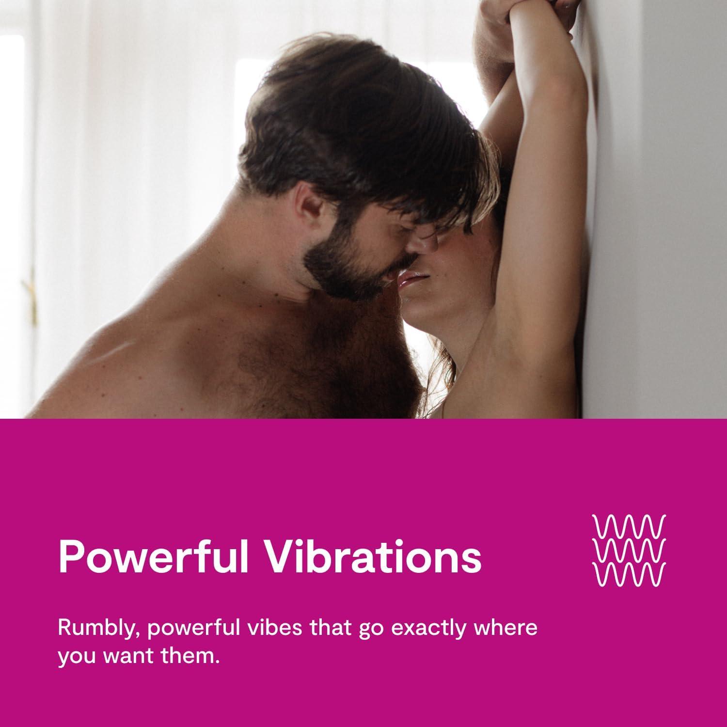 imageWeVibe Tango Bullet Vibrator for Women Vibrating Sex Toy for Her Mini Clitoral Stimulator Massager with 8 Vibration Modes Waterproof Rechargeable Adult Toys for Couples PinkRose Pink