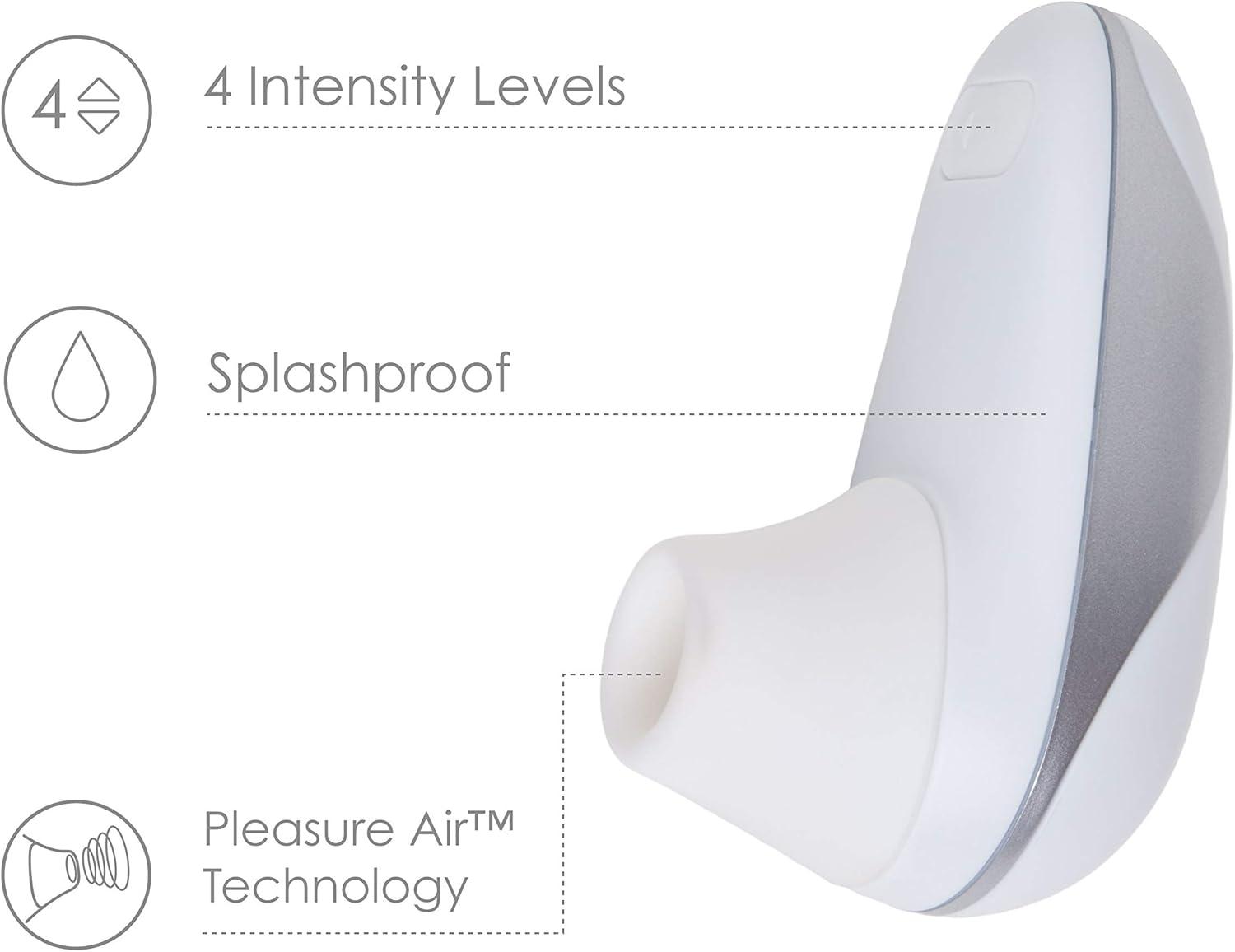 imageWeVibe Verge Vibrating Cock Ring App Controlled amp Womanizer Starlet White Pleasure Air Clitoris Sucker Couples Sex Toys Bundle