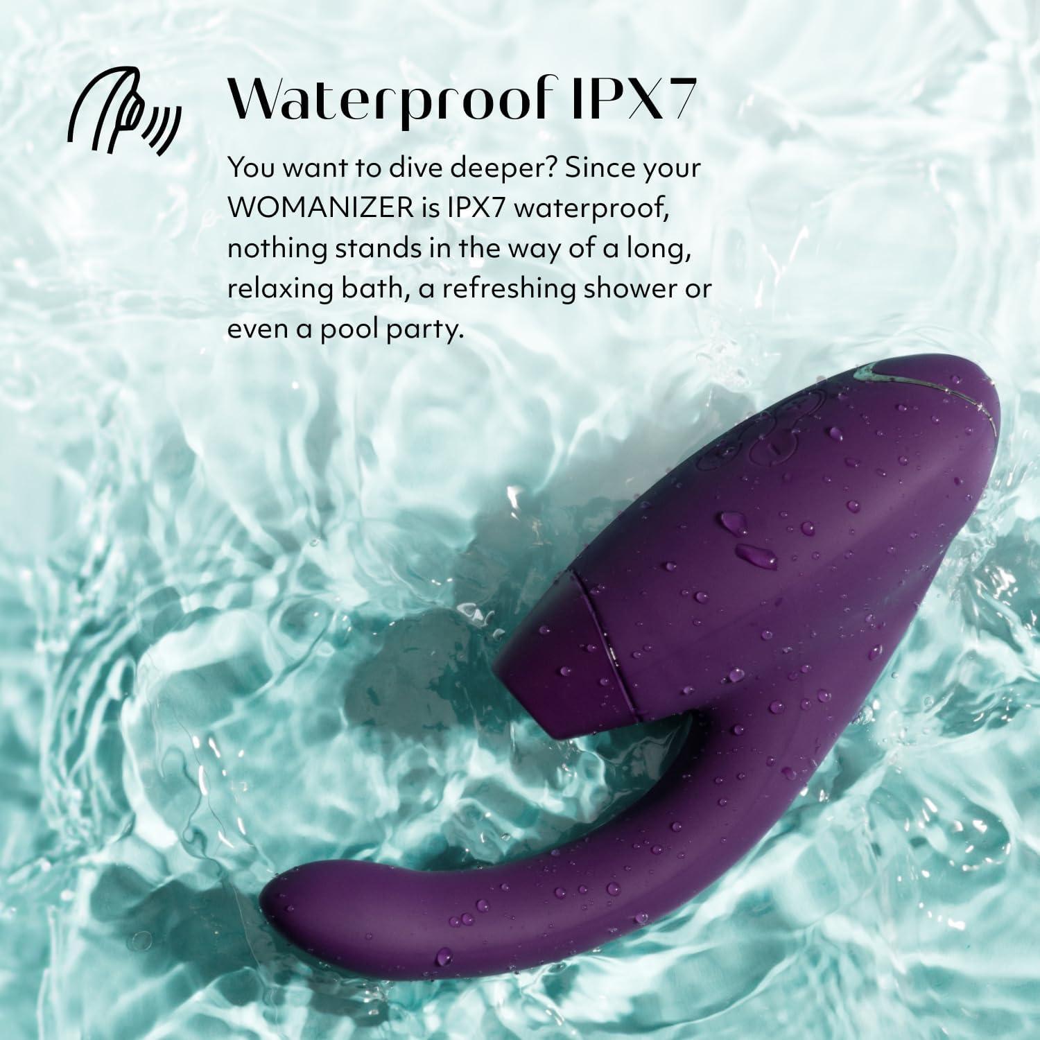 imageWomanizer InsideOut Clitoral Vibrator Adult Sex Toys Clitoris amp G Spot Rabbit Vibrator with 12 Intensity Levels Sexual Pleasure Tools for Women Dildo Adult Toy Clit Sucker Sex Toy PurplePurple