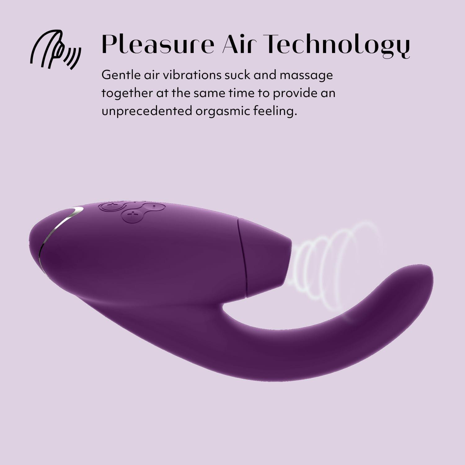 imageWomanizer InsideOut Clitoral Vibrator Adult Sex Toys Clitoris amp G Spot Rabbit Vibrator with 12 Intensity Levels Sexual Pleasure Tools for Women Dildo Adult Toy Clit Sucker Sex Toy PurplePurple