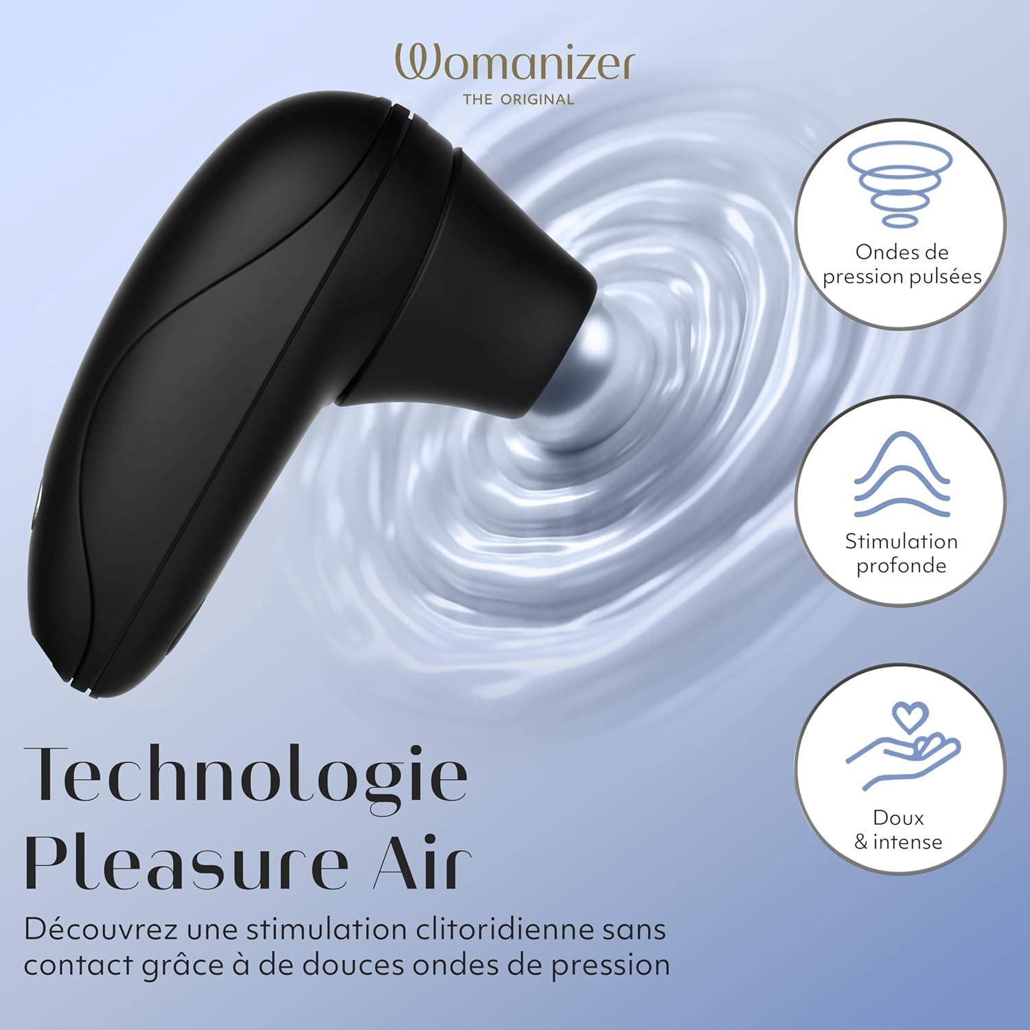 imageWomanizer Starlet Clitoris Vibrator Sex Toy Clit Stimulator with 4 Suction Speeds Vibrating Dildo Adult Toys for Women Clit Sucker Sexual Pleasure Tools for Women Personal Massager WhiteBlack