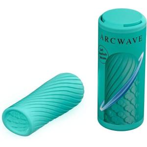 Arcwave Ghost Male Masturbator Adult Toys for Him | Resuable Textured Men’s Stroker | Silicone Penis Sleeve for Men | Adult Male Sex Toys for Couples | Penis Cup for Sex Doll Oral Stimulation | Blue(Mint)