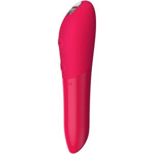 We-Vibe Tango Bullet Vibrator for Women – Vibrating Sex Toy for Her – Mini Clitoral Stimulator Massager with 8 Vibration Modes – Waterproof – Rechargeable – Adult Toys for Couples – Pink(Cherry Red)